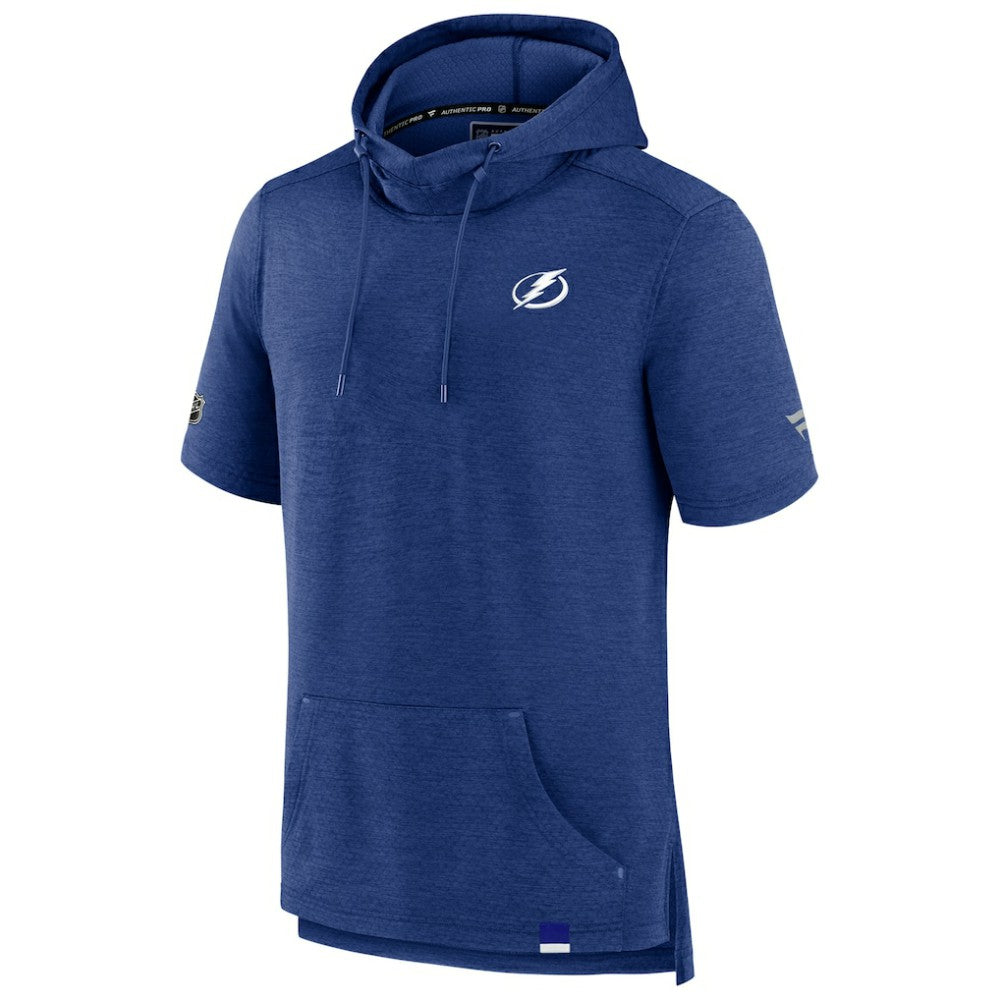 Tampa Bay Lightning Fanatics Authentic Pro Pullover Hoodie - Heather Blue | Fanatics Lifestyle
