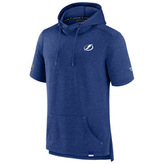 Tampa Bay Lightning Fanatics Authentic Pro Pullover Hoodie - Heather Blue | Fanatics Lifestyle