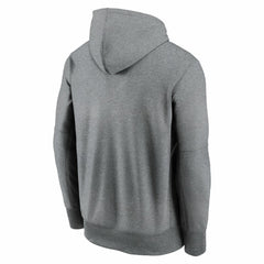 New York Jets Performance Fleece Pullover Hoodie - Heather Gray - Nike