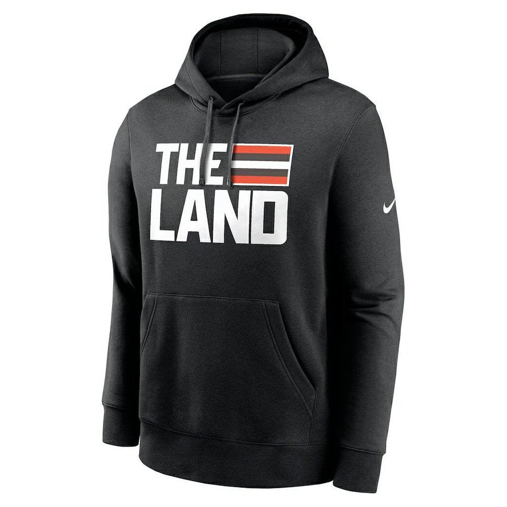 Cleveland Browns Local Pack Club Fleece Pullover Hoodie - Black - Nike