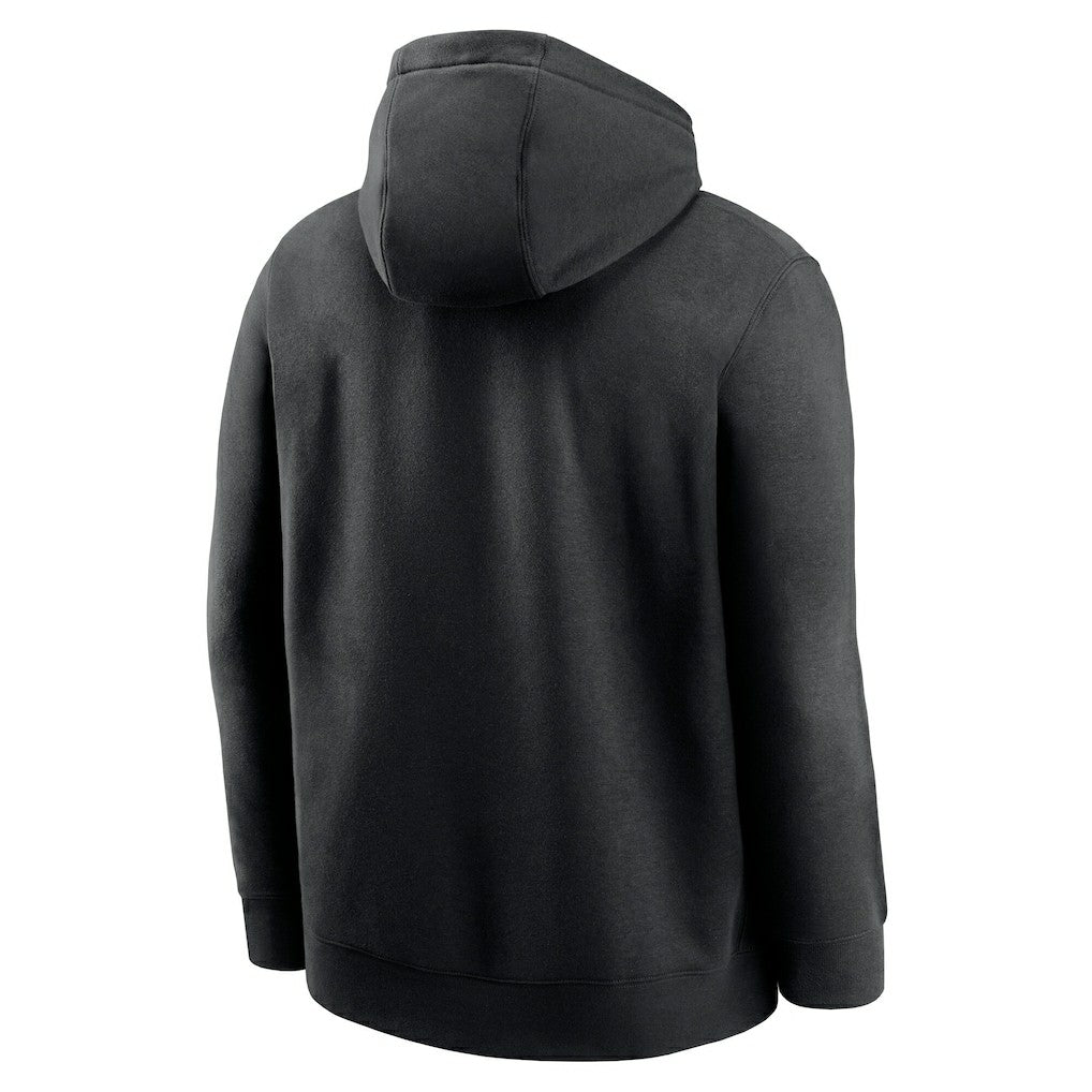 Kansas City Chiefs Club Fleece Pullover Hoodie - Black - Nike