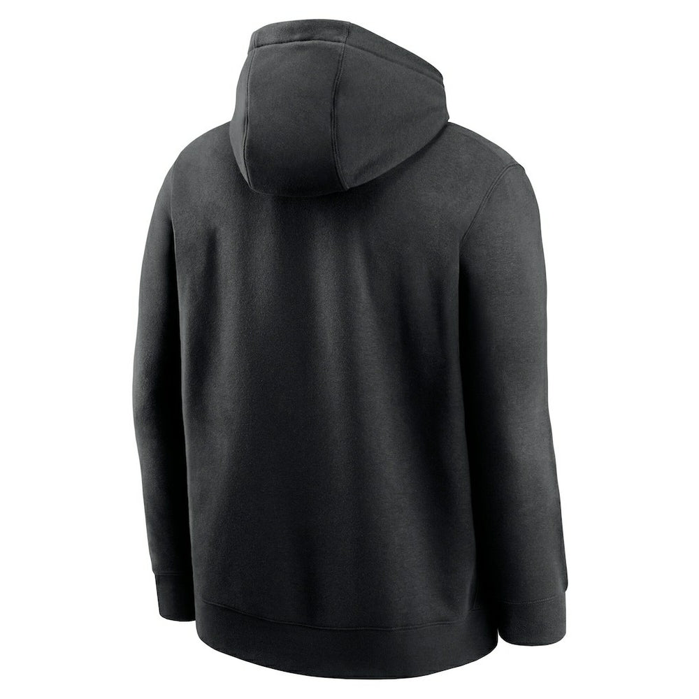 Kansas City Chiefs Club Fleece Pullover Hoodie - Black - Nike