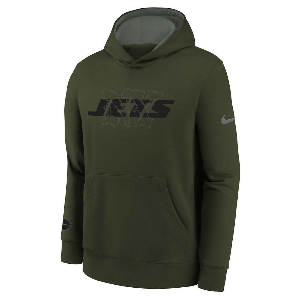 New York Jets Youth 2025 Rivalries Collection Club Hoodie - Gotham Green - Nike