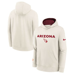 Arizona Cardinals Youth 2025 Rivalries Collection Club Hoodie - Natural - Nike