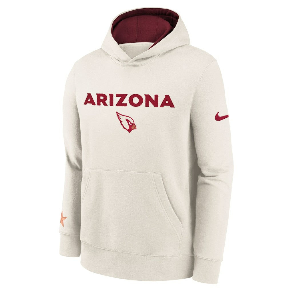 Arizona Cardinals Youth 2025 Rivalries Collection Club Hoodie - Natural - Nike