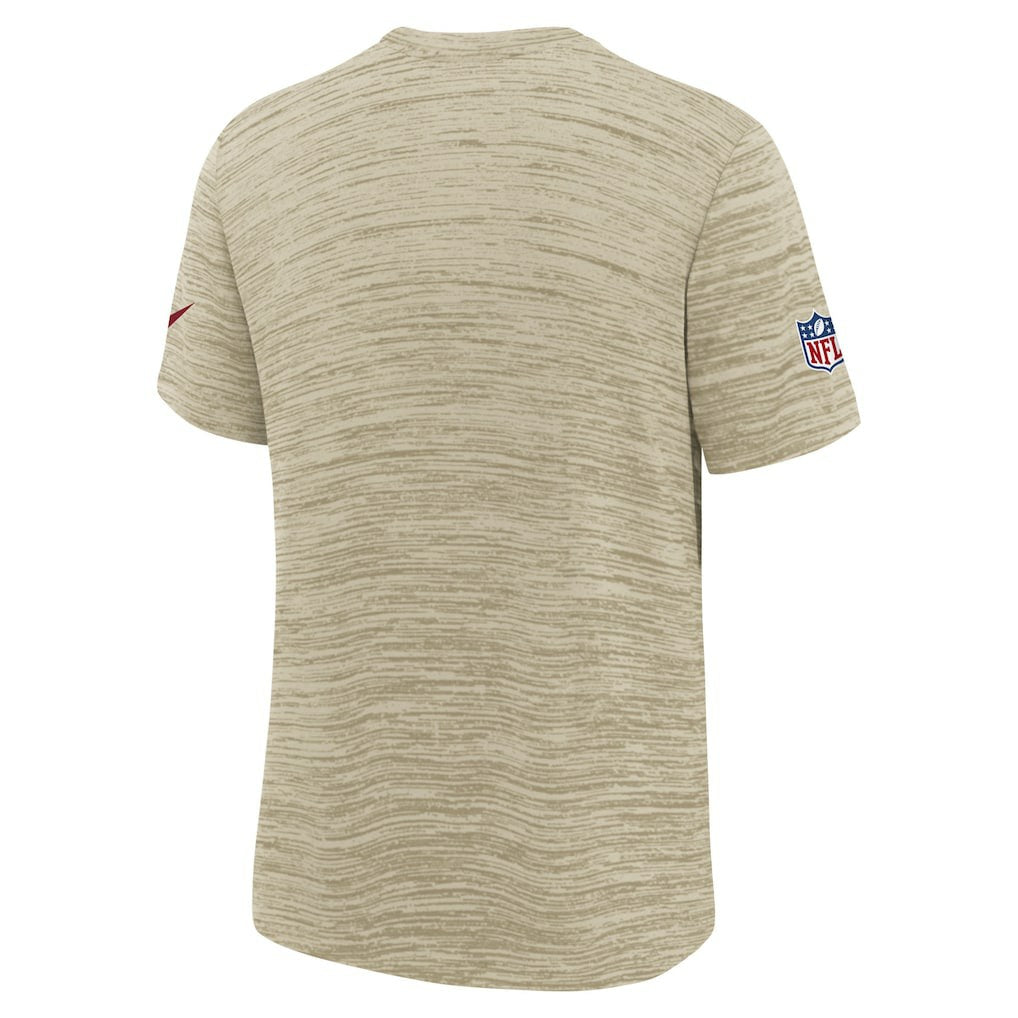 Arizona Cardinals Youth 2025 Rivalries Collection Sideline Velocity Dri-FIT T-Shirt - Natural - Nike