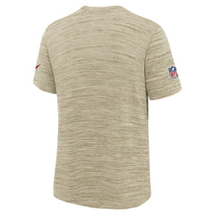 Arizona Cardinals Youth 2025 Rivalries Collection Sideline Velocity Dri-FIT T-Shirt - Natural - Nike