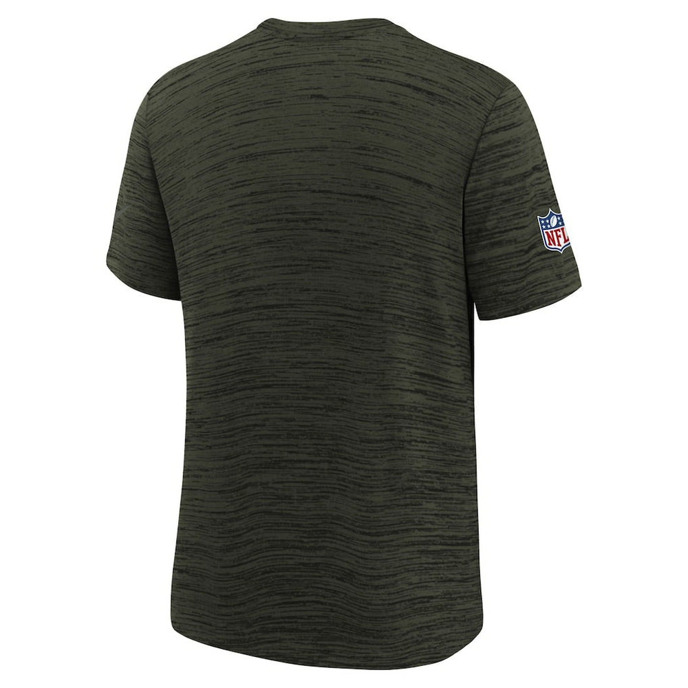 New York Jets Youth 2025 Rivalries Collection Sideline Velocity Dri-FIT T-Shirt - Gotham Green - Nike