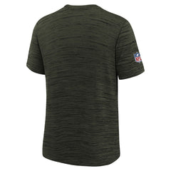 New York Jets Youth 2025 Rivalries Collection Sideline Velocity Dri-FIT T-Shirt - Gotham Green - Nike