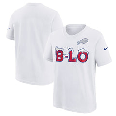 Buffalo Bills Youth 2025 Rivalries Collection T-Shirt - White - Nike