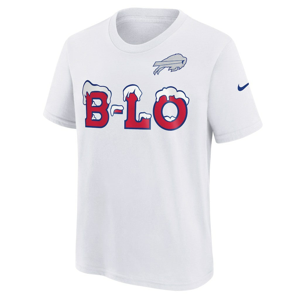 Buffalo Bills Youth 2025 Rivalries Collection T-Shirt - White - Nike