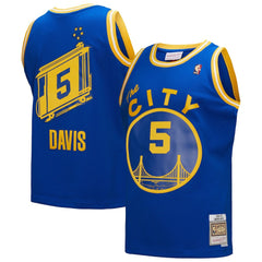 Mitchell & Ness Baron Davis Golden State Warriors Hardwood Classics 2004/05 Swingman Jersey Royal