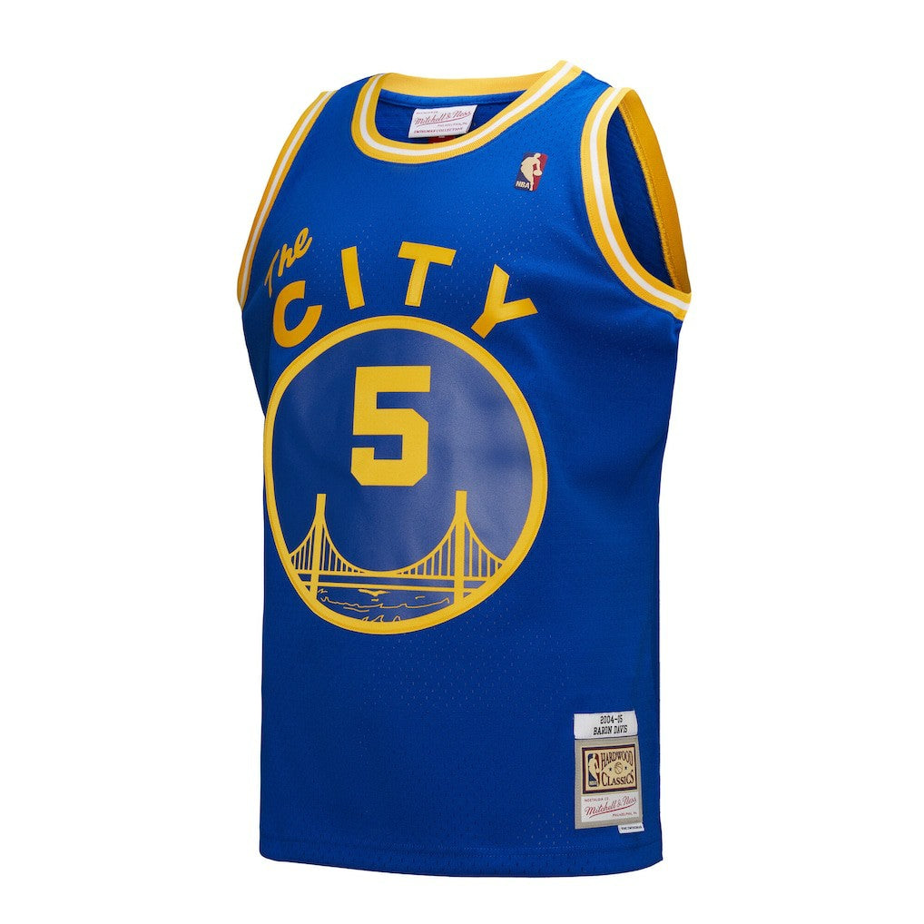 Mitchell & Ness Baron Davis Golden State Warriors Hardwood Classics 2004/05 Swingman Jersey Royal
