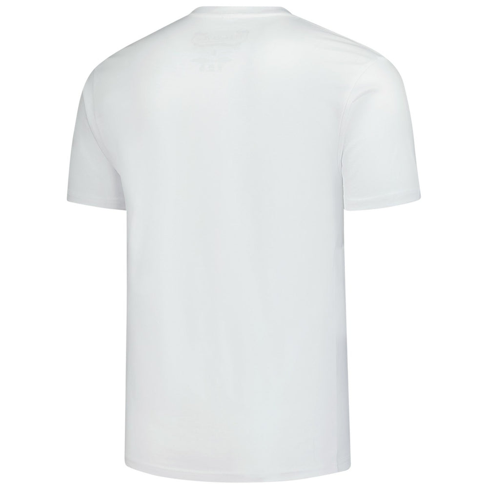 Mitchell & Ness Vince Carter Toronto Raptors Hardwood Classics Chalked Up T-Shirt White