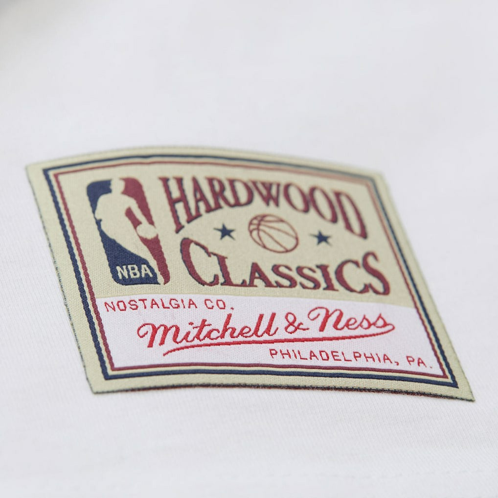 Mitchell & Ness Dirk Nowitzki Dallas Mavericks Hardwood Classics Chalked Up T-Shirt White