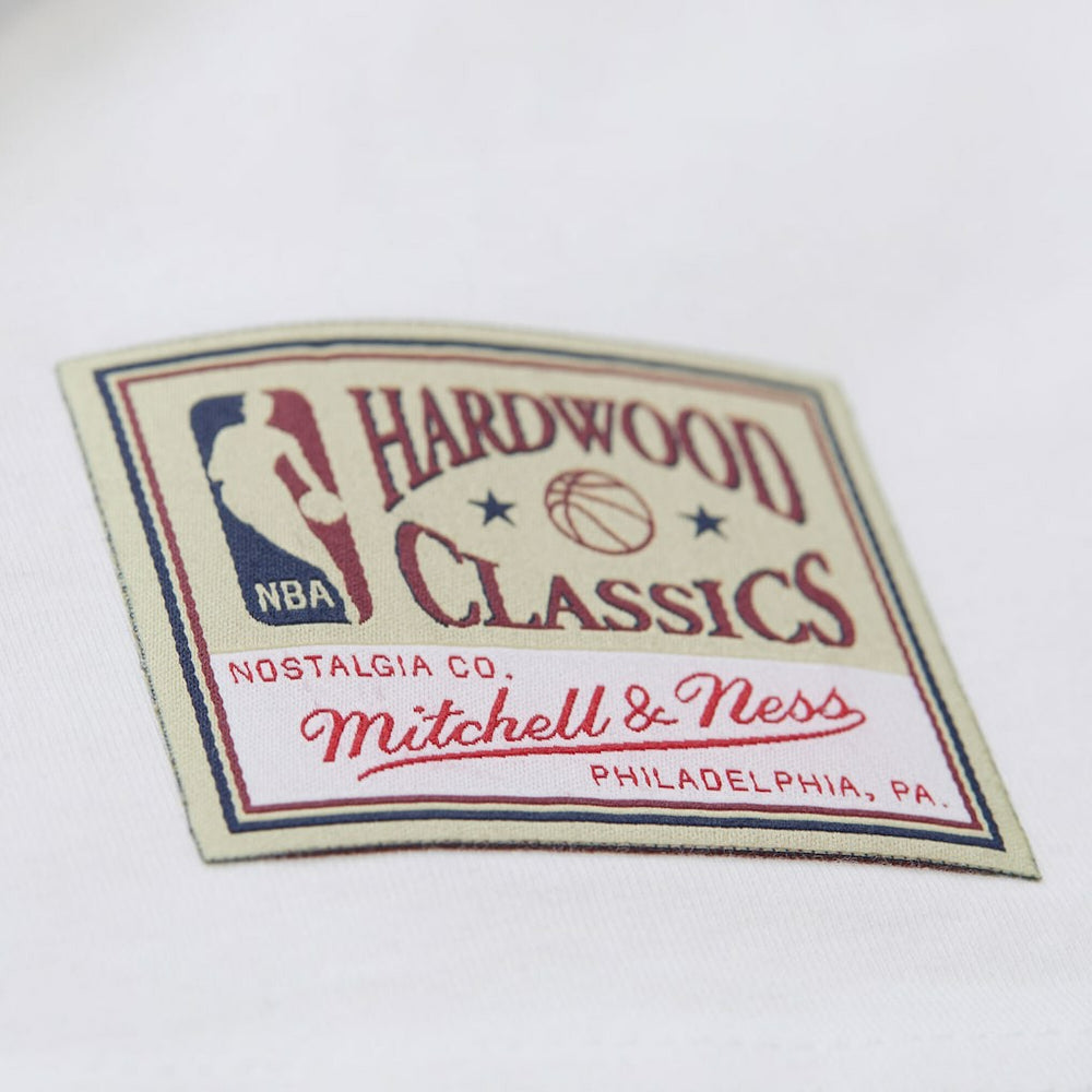 Mitchell & Ness Dirk Nowitzki Dallas Mavericks Hardwood Classics Chalked Up T-Shirt White