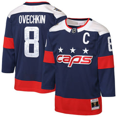 Alexander Ovechkin Washington Capitals Mitchell & Ness Youth 2018 NHL Stadium Series Power Play 2.0 Player Jersey - Navy | NHL on sale