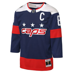 Alexander Ovechkin Washington Capitals Mitchell & Ness Youth 2018 NHL Stadium Series Power Play 2.0 Player Jersey - Navy | NHL on sale