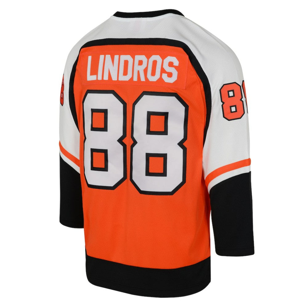 Eric Lindros Philadelphia Flyers Mitchell & Ness Youth 1996/97 Power Play 2.0 Player Jersey with Captain Patch - Orange | NHL discount