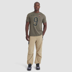 Joe Burrow Cincinnati Bengals 2025 Salute to Service Name & Number T-Shirt - Olive - Nike