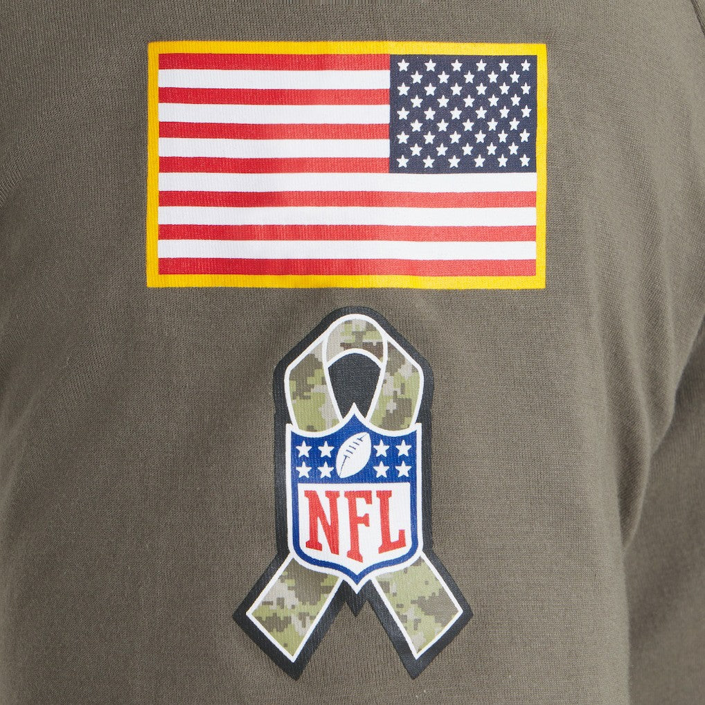 Joe Burrow Cincinnati Bengals 2025 Salute to Service Name & Number T-Shirt - Olive - Nike