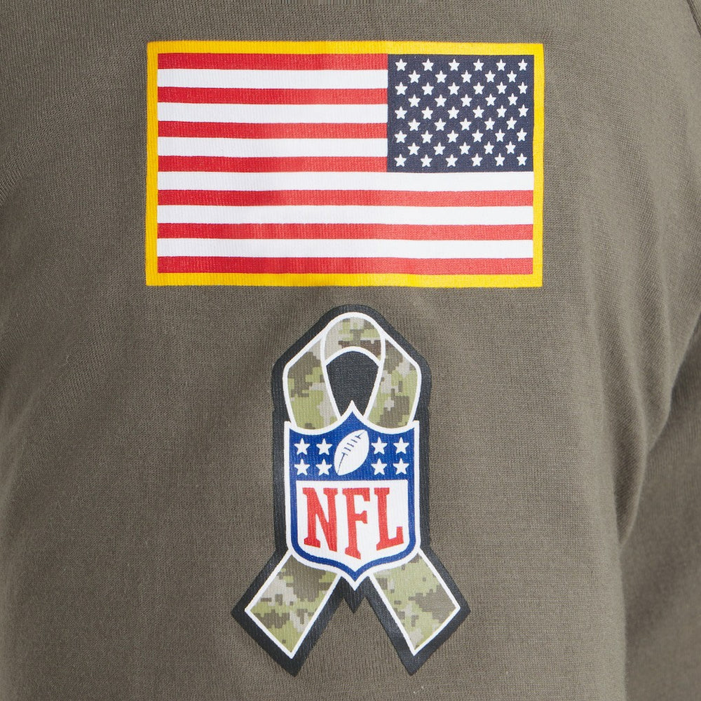 Joe Burrow Cincinnati Bengals 2025 Salute to Service Name & Number T-Shirt - Olive - Nike