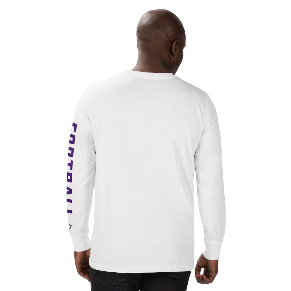 Minnesota Vikings Starter Half Time Long Sleeve T-Shirt - White - NFL