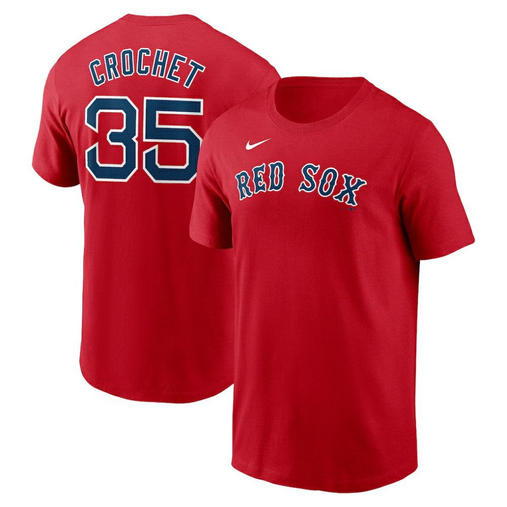 Garrett Crochet Boston Red Sox Nike Fuse Name & Number T-Shirt Online