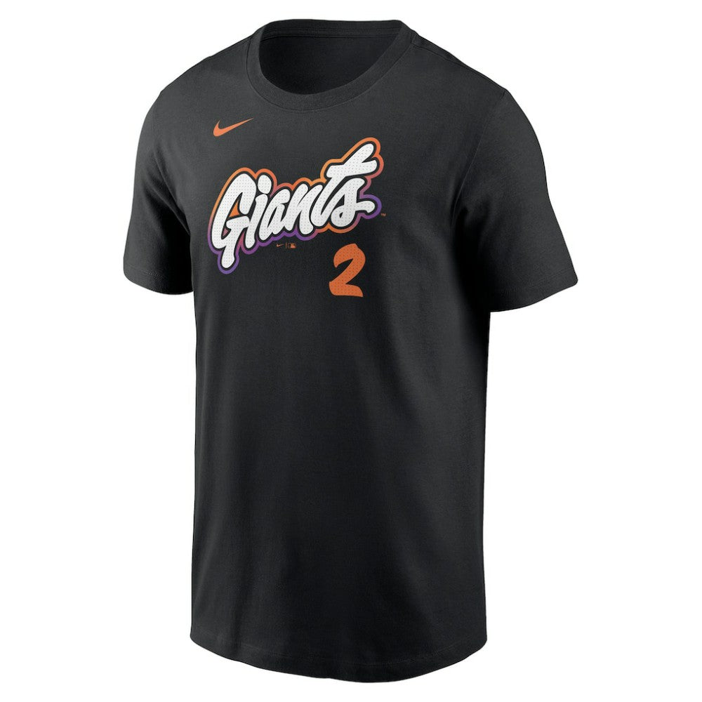 Willy Adames San Francisco Giants Nike 2025 City Connect Fuse Name & Number T-Shirt Online