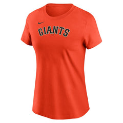 Willy Adames San Francisco Giants Nike Women's Cooperstown Collection Fuse Name & Number T-Shirt Outlet