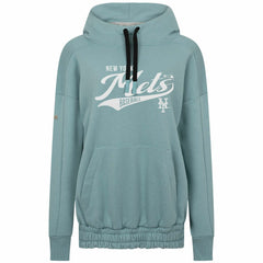 New York Mets Levelwear Women's Waterfall Glide Pullover Hoodie Discount