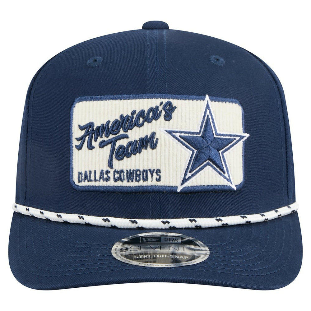Dallas Cowboys New Era Chant 9SEVENTY Adjustable Hat - Navy - NFL