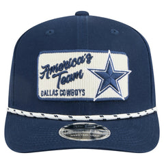 Dallas Cowboys New Era Chant 9SEVENTY Adjustable Hat - Navy - NFL