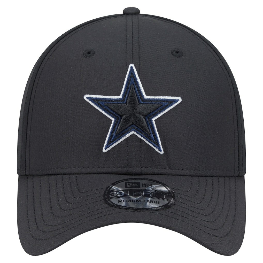 Dallas Cowboys New Era 39THIRTY Flex Hat - Black - NFL
