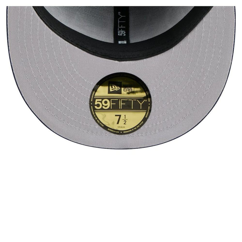 Dallas Cowboys New Era Throwback Oversized 59FIFTY Fitted Hat - Navy - NFL