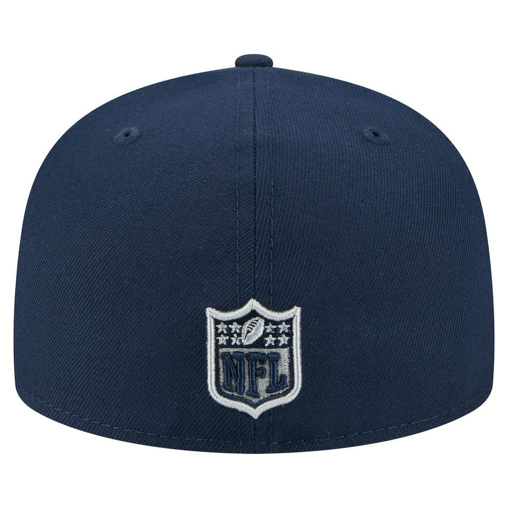 Dallas Cowboys New Era Oversized 59FIFTY Fitted Hat - Navy - NFL