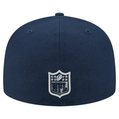 Dallas Cowboys New Era Oversized 59FIFTY Fitted Hat - Navy - NFL