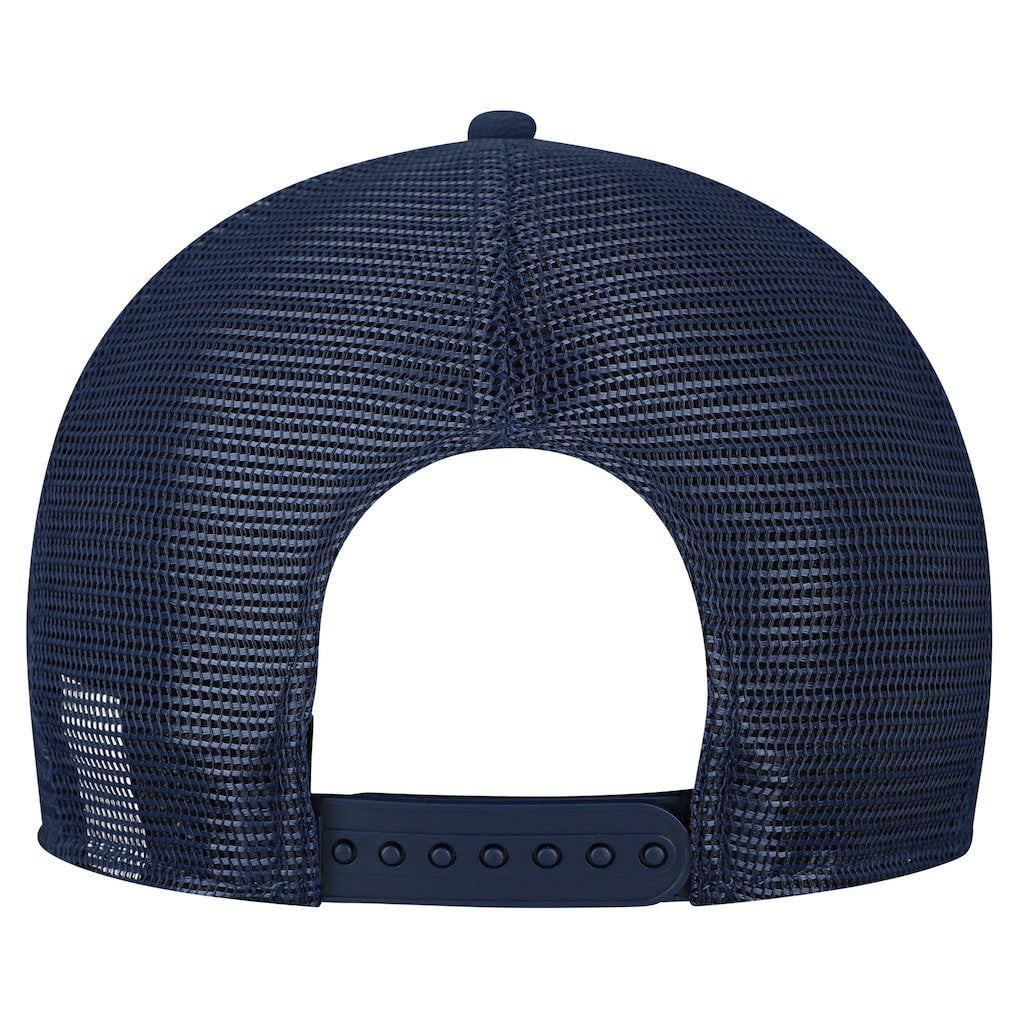 Dallas Cowboys New Era Cork Split Panel 9FIFTY Trucker Snapback Hat - Gray/Navy - NFL