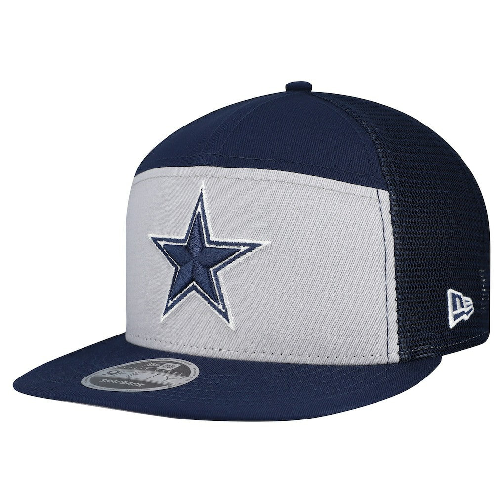 Dallas Cowboys New Era Outdoor Split Panel 9FIFTY Snapback Hat - Gray/Navy - NFL