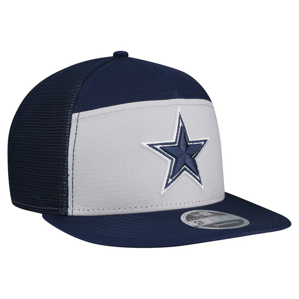Dallas Cowboys New Era Outdoor Split Panel 9FIFTY Snapback Hat - Gray/Navy - NFL