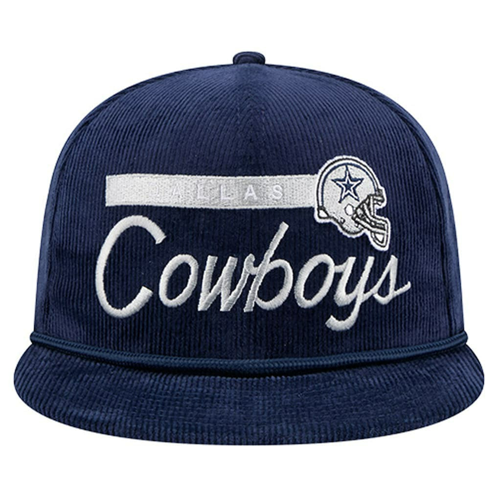 Dallas Cowboys New Era Cord Rope 9FIFTY Snapback Hat - Navy - NFL