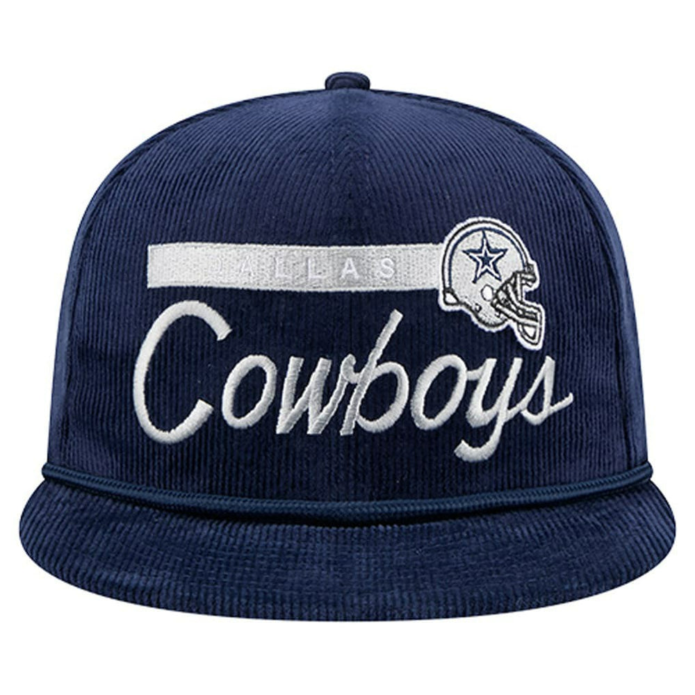 Dallas Cowboys New Era Cord Rope 9FIFTY Snapback Hat - Navy - NFL