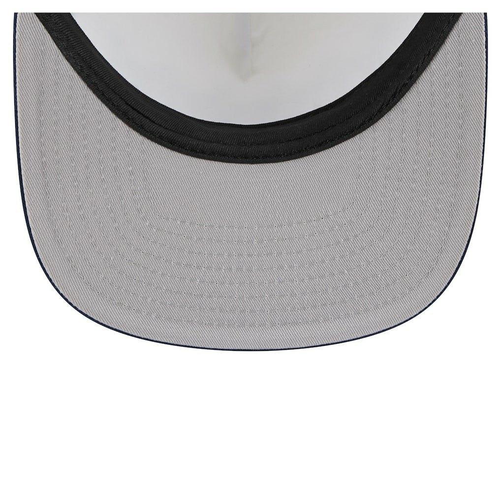 Dallas Cowboys New Era Cutout A-Frame 9FIFTY Snapback Hat - Cream/Navy - NFL