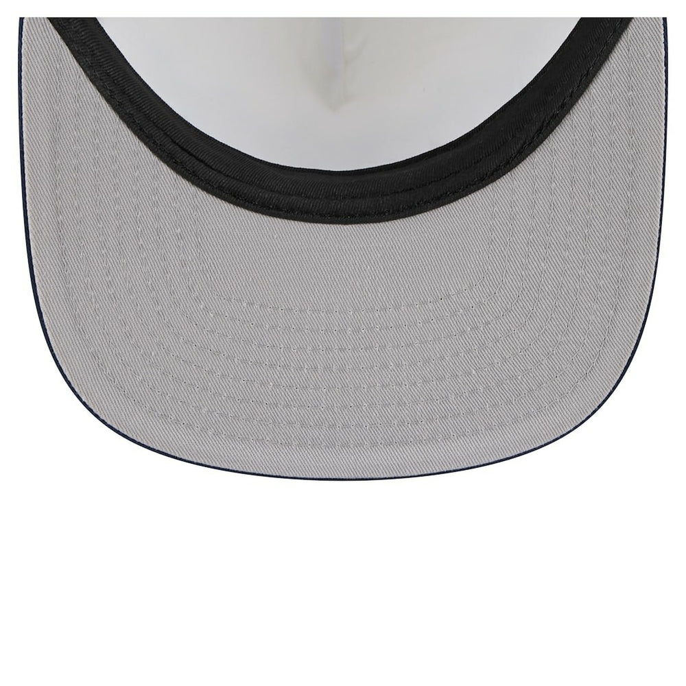 Dallas Cowboys New Era Cutout A-Frame 9FIFTY Snapback Hat - Cream/Navy - NFL