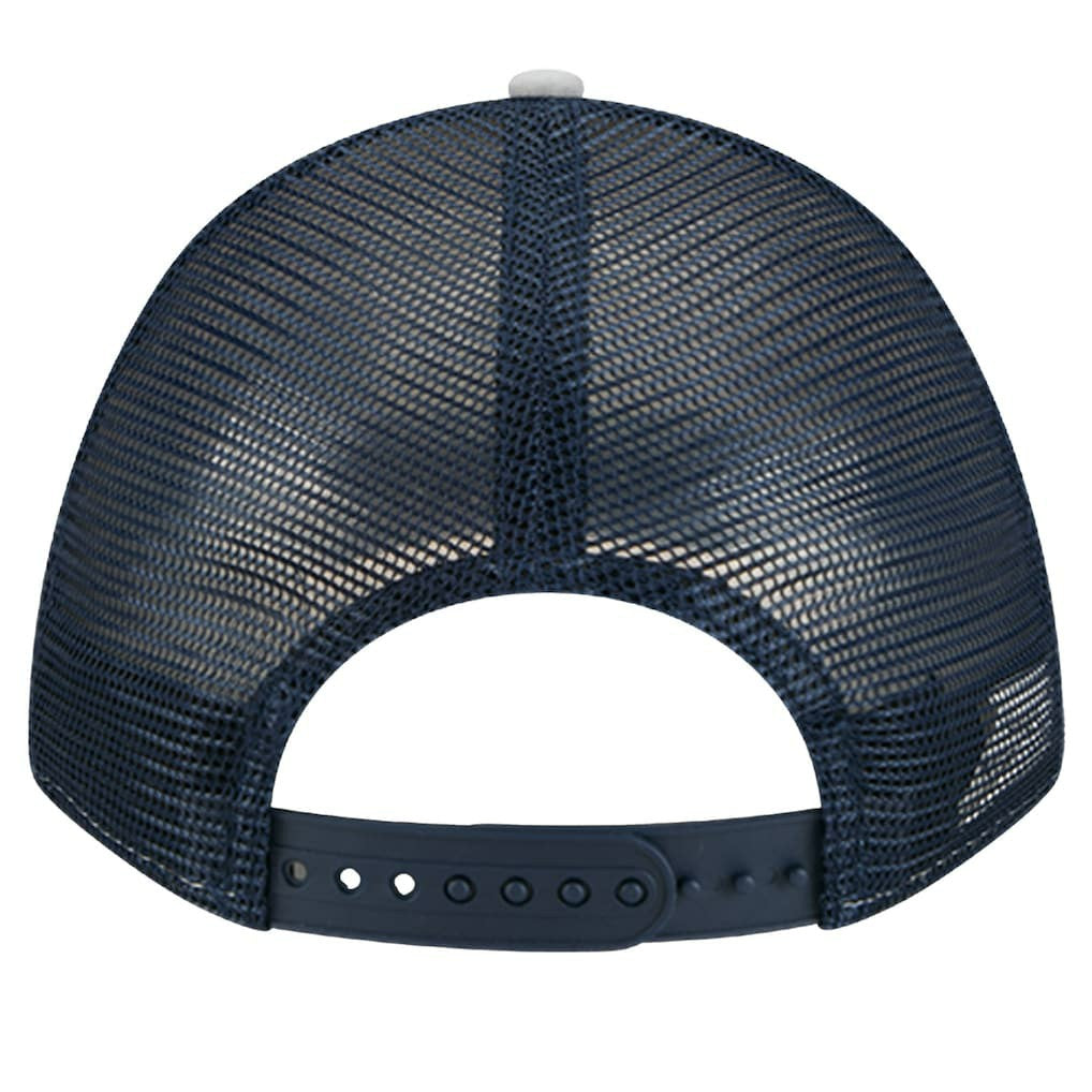 Dallas Cowboys New Era Linear A-Frame 9FORTY Adjustable Hat - Silver/Navy - NFL