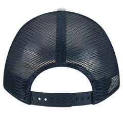 Dallas Cowboys New Era Linear A-Frame 9FORTY Adjustable Hat - Silver/Navy - NFL
