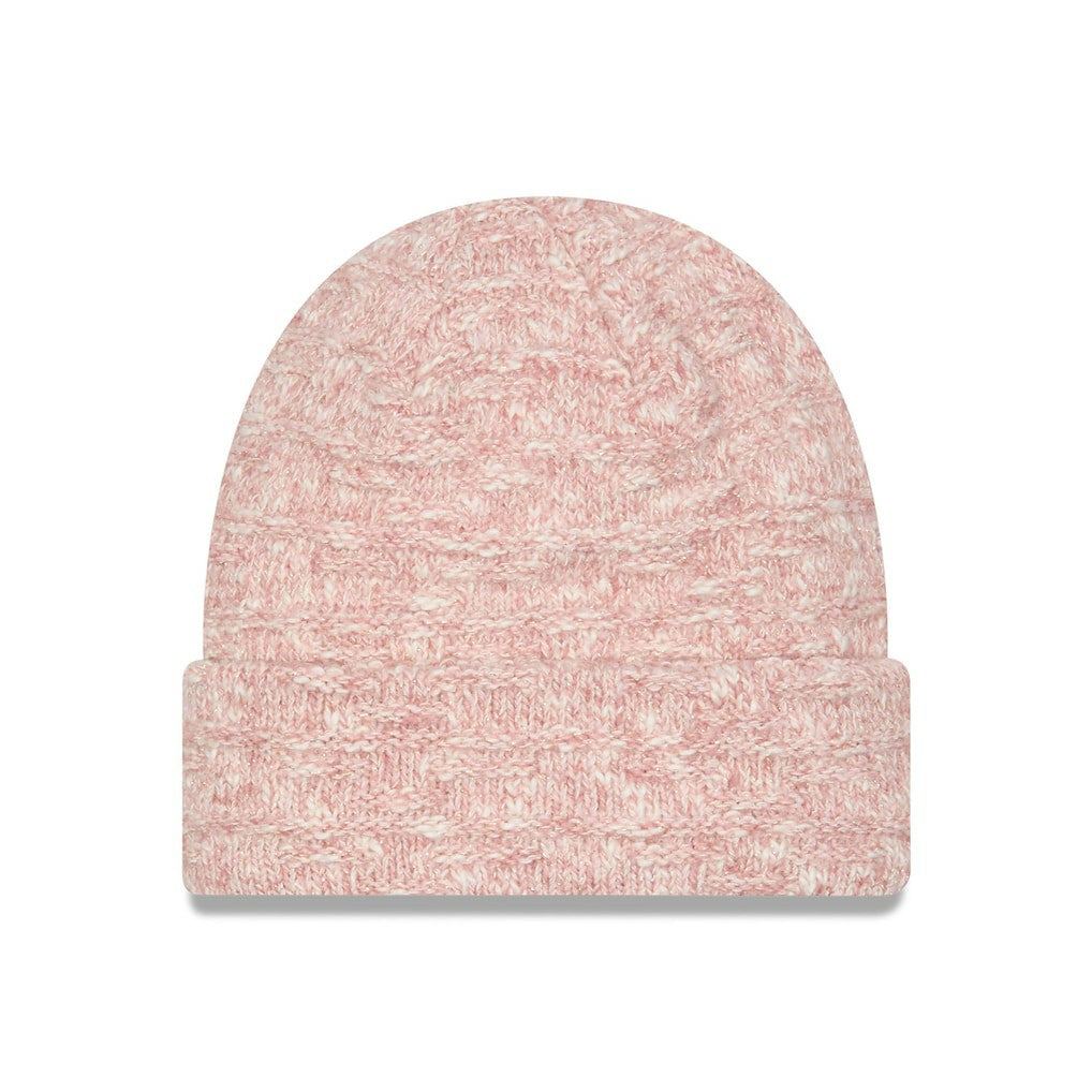 Dallas Cowboys New Era Women's Metallic Cuffed Knit Hat - Pink - NFL
