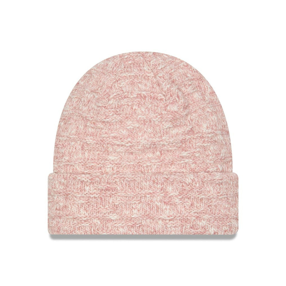 Dallas Cowboys New Era Women's Metallic Cuffed Knit Hat - Pink - NFL