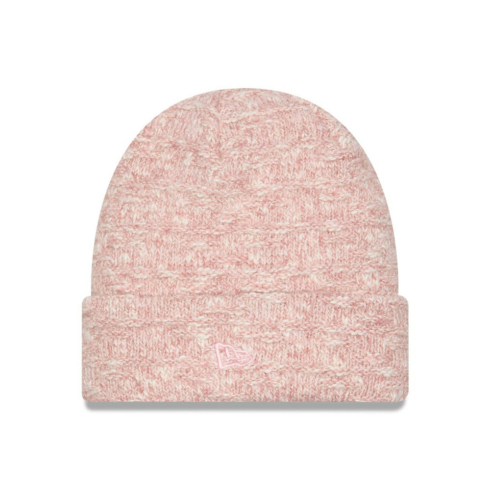 Dallas Cowboys New Era Women's Metallic Cuffed Knit Hat - Pink - NFL