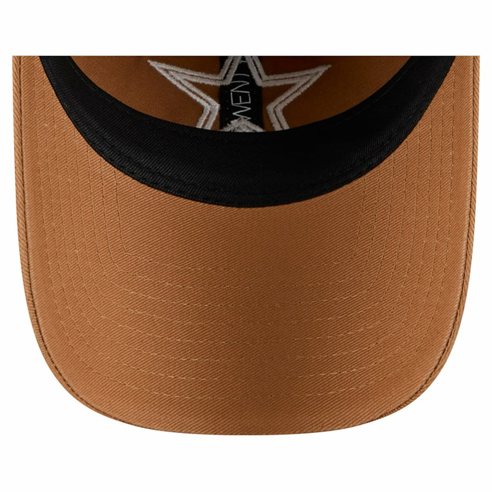 Dallas Cowboys New Era Stamp 9TWENTY Adjustable Hat - Brown - NFL